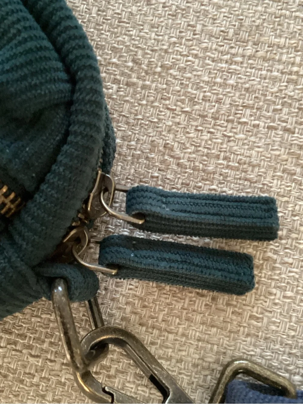 Marine Layer Corduroy Fanny Pack Crossbody Colorblock Strap